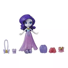 Mini Boneca Rarity My Little Pony Equestria Girls 9 Cm