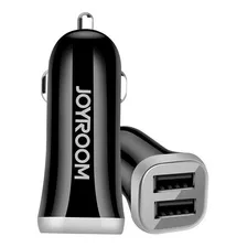 Cargador Celular Auto 2 Puertos 3.1 A + Cable Usb Joyroom