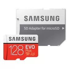 Cartão Micro Sd Samsung Evo Plus 128gb Original Emb. Lacrada