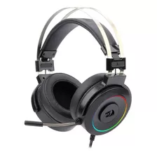 Auriculares Gamer Redragon Lamia Rgb H320rgb Negro Con Luz Rgb Led