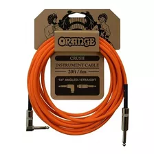 Cable Angular De Instrumentos De 6 Mts Orange Ca037