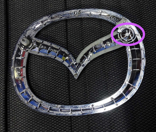 Emblema De Cajuela Mazda 3 Sedan 2014 2018 11.5 X 9.2 Cm Foto 7