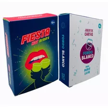 Combo Juego Cartas Fiesta Hot Drinks & Fondo Blanco