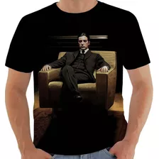 Camiseta Camisa Lc 1108 Godfather Poderoso Chefão Corleone 
