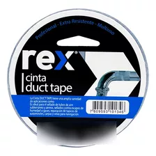 Cintas De Papel Autoadhesiva Tape 48mmx5mts Rex 30475 Color Amarillo Liso