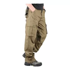 Pantalon Cargo Hombre Gabardine Prelavada Hard Work Intense