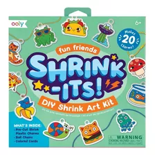 Ooly Shrink-its! Kit De Arte Retractil De 28 Piezas Que Crea