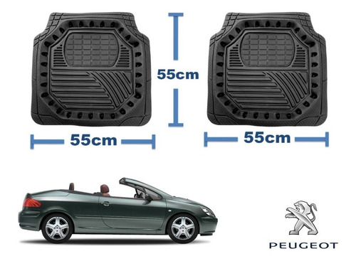 Tapetes Premium Black Carbon 3d Peugeot 307 Cc 2003 A 2010 Foto 3