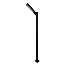 Farol Con Columna Exterior Intemperie 2,5mts Luz Cálida-fría