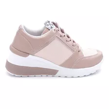 Zapatillas De Mujer Urbanas Con Plataforma Cordones (um/826)