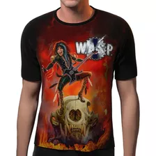 Camiseta Wasp W.a.s.p. Camisa Blusa Estampa Personalizada