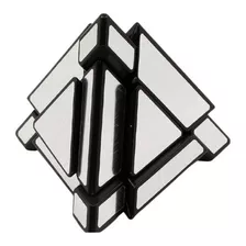 Pyraminx Mirror 2x2 Tower Jing Espejo Shengshou Plateado