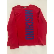 Remera Marca Moschino Original Importada De Italia