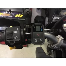 Suporte Controle Remoto Gopro Guidão Moto Bicicleta Scooter