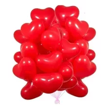 Dada® Globos Látex Corazón Día Amor San Valentin X 100un