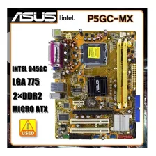 Placa Mãe Asus P5gc-mx Intel Lga 775 Ddr2