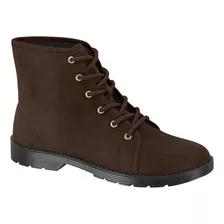 Bota Moleca 5345.100 Coturno Camurça Feminino