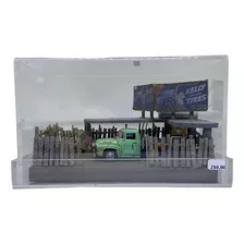 Diorama F-100 Greenlight E 65 Chevy Malibu Hot Wheels 1/64