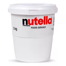 Nutella 3kg Original Balde Gigante Top De Linha Avelã