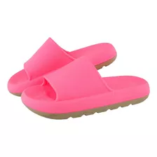 Chinelo Nuvem Slide Feminino Macio Pu Resistente E Seguro