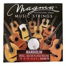 Pack 2 Encordados Mandolina 10 Cuerdas Magma Ma110