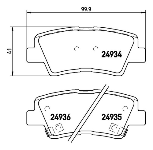 Balatas Compatible Con Hyundai Elantra Gls Premium 17-19 Tr Foto 2