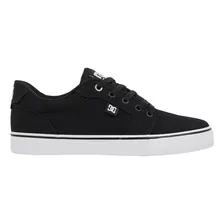 Tênis Dc Shoes Anvil Tx La Preto Branco