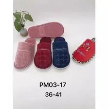 Pm03-17 Pantuflas De Mujer