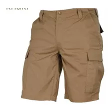 Short Táctico Cargo Estilo Militar Ripstop Urbano Bermuda