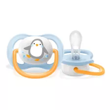 Chupete Ultra Avent Air Collection Pinguino 0-6m Scf081/03