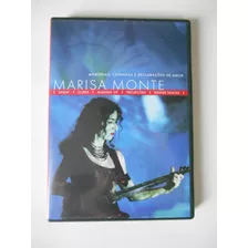 Dvd Marisa Monte, Memórias, Crônicas E Declarações De Amor