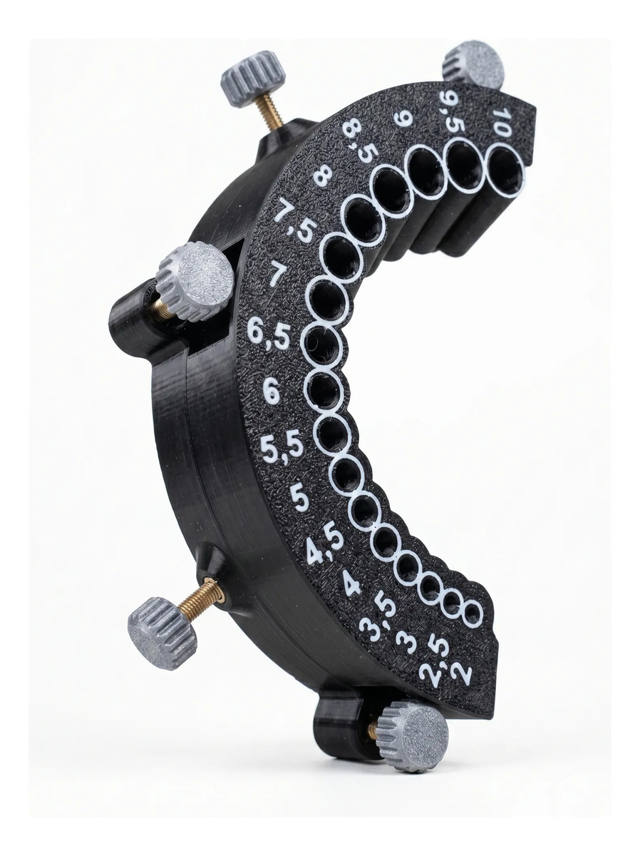 Afilador de mechas para amoladora