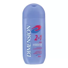 6 Und Shampoo Dimension 2 Em 1 200ml Cab.normais A Secos