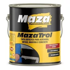 Mazatrol Tinta Asfáltica Impermeabiliza Protege Maza 3,6l