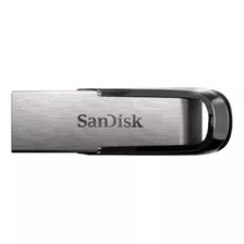 Pendrive Sandisk Ultra Flair 16gb 3.0 Plateado Y Negro