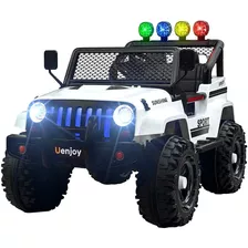 Carro Electrico Jeep Wrangler Blanco Control Parental Remoto