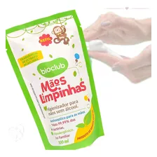 Refil Higienizador Mãos Limpinhas Natural Bioclub® 150ml