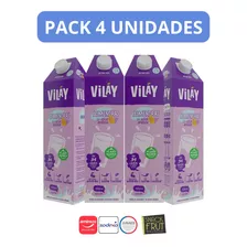 Pack 4u Bebida Vegetal De Almendras Sin Azúcar Añadida Vilay