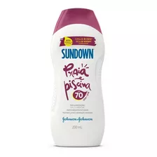 Protetor Solar Sundown Praia E Piscina Fps 70