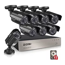 Zosi 8 Channel 1080n Hd Video Security System Cctv Dvr