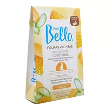 Folhas Prontas Corporal Depil Bella Mel E Aloe Vera - 16 Fls