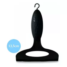 Rodinho De Pia Cozinha Plasutil Rodo Seca Pia De 13,5 Cm Cor Preto