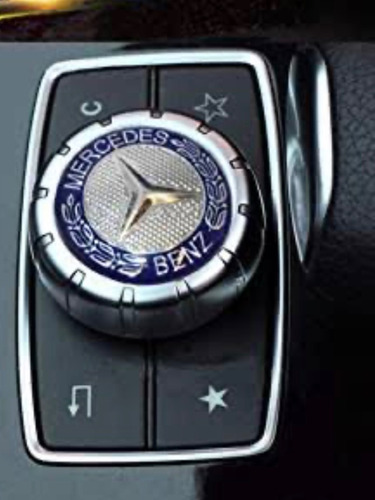 Emblema Mercedes Benz Joystick Control Central 3 Cm Foto 6