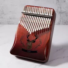 17 Teclas Instrumento Musical África Dedo Kalimba Pulgar Pia