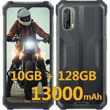 Blackview Bv7100 Rugged Smartphone,13000mah Battery Android 12 Helio G85 6gb+128gb, 6.58'' Fhd+ Display-negro