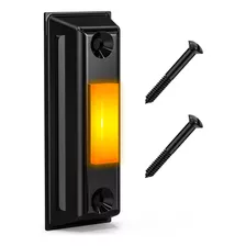 Boton De Timbre Para Timbre, Con Iluminacion Led, De Metal R