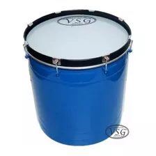 Surdo Metálico Pintado Vsg De 18 Para Murga