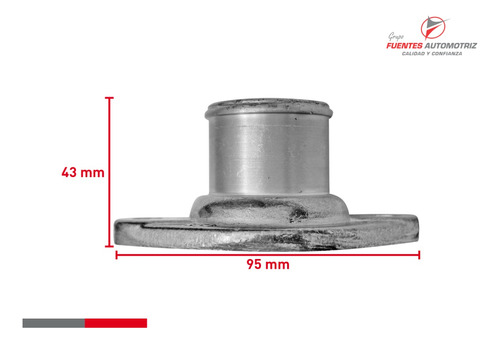 Toma Agua Refrigerante Para Ram D250 5.9 1988 1989 1990 1991 Foto 2