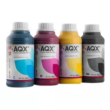 Combo Tinta Sublimacion Premium Aqx 250ml X 4u = 1 Litro Para Epson L3110 L3150 L4150 Xp 241 211 Xp241 441 + 