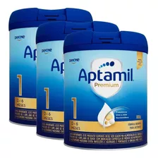 Fórmula Infantil Aptamil 1 Premium 800g - Kit Com 3 Unidades